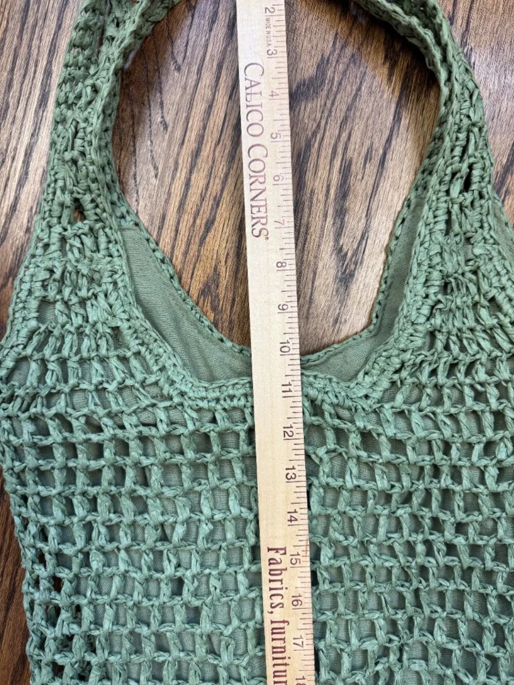 Haute Hippie  Raffia Woven Hobo Bag Mint Green Boho Woven